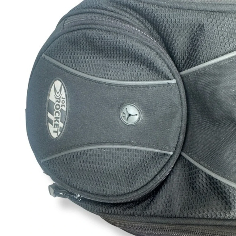 Joe Rocket Manta Tank‎ Magnet Bag Black Motorcycle Touring Racer Bikercore Gear
